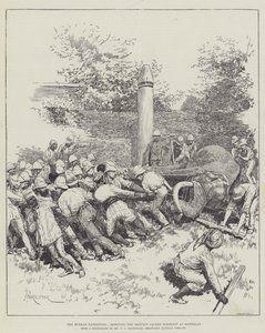 The Burmah Expedition, Removing the Defunct Sacred Elephant at Mandalay